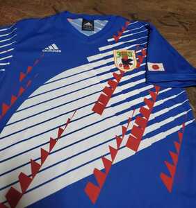値下げ交渉 2008年製 日本代表 ヒストリカルシャツ adidas MADE IN JAPAN 検/ 1992 1995 ASIA CUP KAZU 復刻 アジアカップ ドーハ カズ Y2K