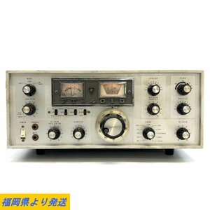 【内部画像あり】YAESU FT-401D HF TRANSCEIVER 八重洲無線 ヤエス 真空管式 無線機 通電OK ※動作未確認品＊ジャンク品【福岡】