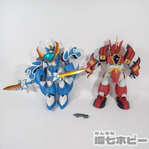 2QU72◆コトブキヤ?メガハウス? 魔動王グランゾート ラビ アクアビート アクションフィギュア 2点セット まとめ ジャンク/SUGOI? 送:-/60