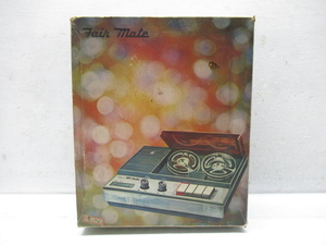 43154 古い 当時物 ポータブル テープ レコーダー カセット 新品 未使用 TR-4A ファイン メイト デッキ オープンリール 