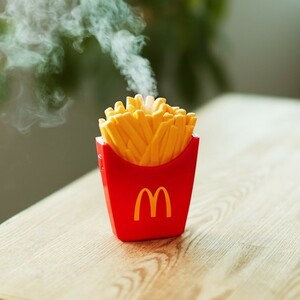 未使用 マクドナルド 2024 福袋 ポテト加湿器 マックフライポテト フライドポテト フィギュア 卓上 ポテト 加湿器 