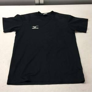 送料無料★MIZUNO ミズノ★半袖Tシャツ★トップス★Sサイズ★ブラック 黒#20522saw