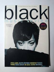 black music review 1996 6 №214 STAX LABEL/BUSTA RHYMES/MONIFAH/FUGEES/TWINZ/DOVE SHACK MAXWELL ブラック・ミュージック・リヴュー
