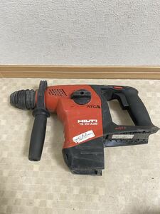 動作OK HILTI ヒルティ TE30-A36 36V ハイパワー 充電式 コードレスハンマードリル 