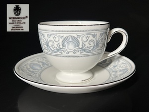 【瑞】ウェッジウッドWEDGWOOD DOLPHINS　カップ＆ソーサー