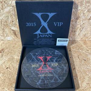 X JAPAN 2015年 VIP ガラス 掛時計 文字盤 ウォール クロック DEC. 2nd YOKOHAMA ARENA