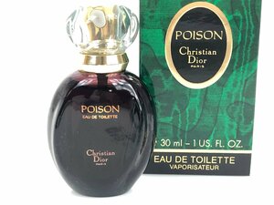 満量　クリスチャン・ディオール　Christian Dior　POISON　プワゾン　オードトワレ　スプレー　30ml　YK-5139