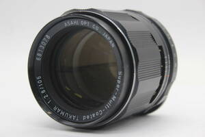 【返品保証】 ペンタックス Pentax Super-Multi-Coated Takumar 105mm F2.8 M42マウント レンズ s4160