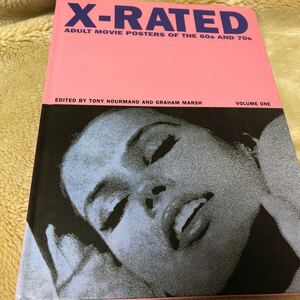写真集 洋書 X-RATED レトロアダルト映画のポスター