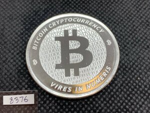 31.1グラム (新品) アメリカ「ビットコイン・BTC」純銀 1オンス メダル
