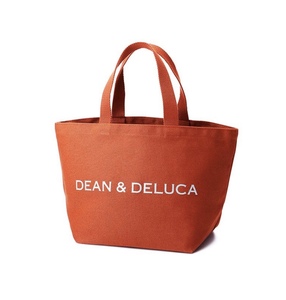  ☆☆DEAN & DELUCA ディーン アンド デルーカ チャリティートートバッグ 2021☆☆ 【テラコッタオレンジ　Sサイズ + 手提袋】新品　未開封