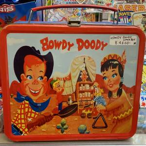 ヴィンテージ★HOWDY DOODY　ランチボックス★レトロ、ハウディドゥーディ、レトロ、カウボーイ