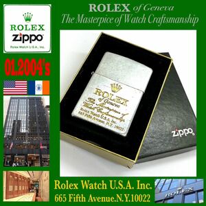 2004’s ★ Rolex ロレックス ZIPPO ★ Rolex Watch U.S.A.Inc.販促ノベルティー★非売品