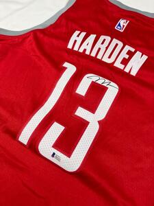 James Harden SWINGMAN rockets 13 ハーデン サイン入り ユニフォーム ロケッツ NBA 鑑定書付き