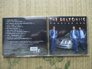 CD The Delfonics「FOREVER NEW」国内盤 PCD-5590 帯無し 美盤なるも解説に経年変化による微かなシミあり