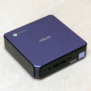 2)　ASUS Chromebox 3　CN65　core i3-7100U　SSD256GB　メモリ8GB　Win11　無線LAN(Wi-Fi)　Bluetooth　超コンパクト