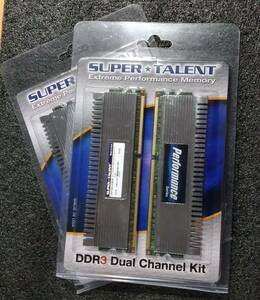 【未開封】DDR3メモリ 16GB(4GB4枚組) SUPER TALENT WP160UX8G9 [DDR3-1600 PC3-12800]