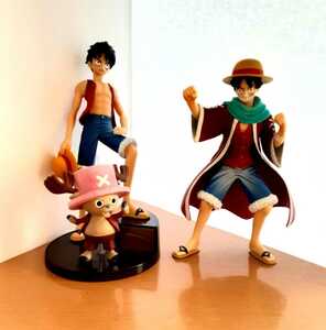 ONE PIECE ルフィ チョッパー フィギュア 2体セット ワンピース コレクション グッズ 2点セット