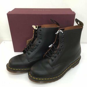 Dr.Martens US：9 ドクターマーチン ブーツ 一般 VINTAGE 1460 QUILON 8HOLE BOOT 8ホール ブーツ Boots 黒 / ブラック / 10098602