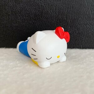 ハローキティ 「サンリオキャラクターズ おねんねフィギュア」★サイズ約2.5cm〈wh