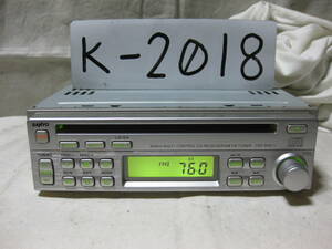 K-2018　SANYO　サンヨー　CDF-R3611G　99000-79L90　1Dサイズ　CDデッキ　故障品