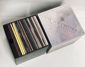 【TM NETWORK WORLD HERITAGE ～DOUBLE DECADE COMPLETE BOX～(26枚組)】《欠品なし・美品》