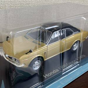 【TS0421 67】Honda 1300 Coupe 9 1970 1/24SCALE vol.43 愛蔵版モデル hachette 未開封 国産名車コレクション モデルカー アシェット 
