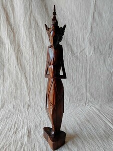 木彫 木彫り 仏像　アジア 民族 オブジェ