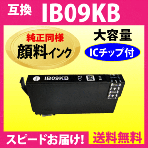 IB09KB ブラック〔純正同様 顔料インク〕単品 IB09KAの大容量タイプ エプソン 互換インク プリンター PX-M730F対応 目印 電卓