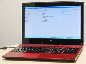 BIOS起動確認済み NEC Lavie NS700/B PC-NS700BAR Core i7 5500U 4GB 現状 