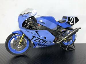 フジミ 1/12 ヤマハYZF750 TECH21 1987年鈴鹿８耐仕様 完成品