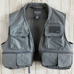 美品 SIMMS シムス ガイドベスト Lサイズ フィッシング ベスト サクラマス トラウト フライフィッシング 渓流 テンカラ フライ 毛鉤 釣り