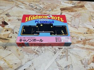 ◆ゲームソフト 5000円以上で送料無料!!◆未使用・新品・ハドソン・キャノンボール NEC　PC-6001mk2　ゲームソフト　o2g1075