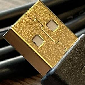 高音質 オーディオ専用USBケーブル 電源プラグ 592（Ａオス-マイクロＢタイプ）2ｍ マイクロＢケーブル Fire TV Stick電源に最適 