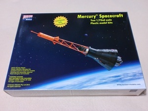 ホライゾン モデル 1/72 マーキュリー宇宙船 NASA宇宙ロケット計画　Mercury Spacecraft Horizon Models 2003