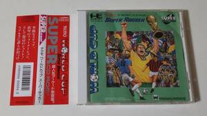 1円～ 送料無料 PCエンジン CD-ROM2 テクモワールドカップスーパーサッカー