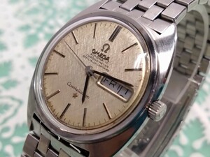 ● OMEGA Cライン cal.751 黒針 クロノメーター 8振動 絹目文字盤 コンステレーション ジェラルド ジェンタ 前期型 純正ブレス 24石 ④