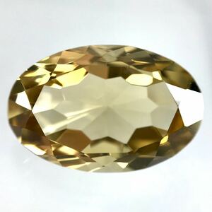 (天然クォーツ13.327ct)m 約19.5×13.1mm ルース 裸石 宝石 ジュエリー jewelry quartz i