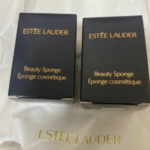 エスティローダー ESTEE LAUDER オリジナル メークアップ スポンジ（ピンク色） 2個