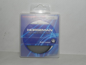 未使用品　HORSEMAN DIGTAL 67mm ND2 0.3/2x MC フィルター