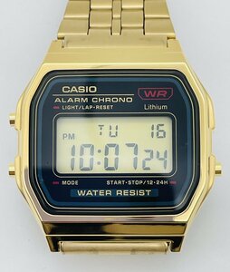 【中古・美品】CASIO（カシオ） A-159WGEA　スタンダード デジタル ゴールド ユニセックスウォッチ 腕時計 [並行輸入品]