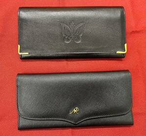 ＃2489　お得！【美中古】レディース長財布　MORI HANAEとNINA RICCI　2個！