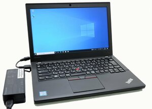 Lenovo ThinkPad X260 20F5-CT01WW Core i7-6500U 2.50GHz 16GB 256GB (SSD) /12.5W/HD(1366x768)/ Windows10 Pro 64bit Webカメラ