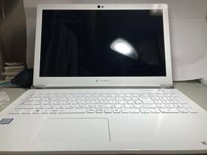 未使用 ほぼ新品★東芝 TOSHIBA P2T7KPBW [リュクスホワイト]★2019年夏モデル/第8世代 Core i7 8565U/HDD：1TB/メモリ8GB/15.6型/office付