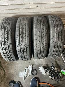 ダンロップ タイヤ 155/65R14 4本 エナセーブ EC202 バリ山 倉庫保管