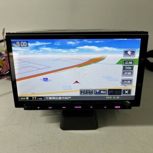 美品 KENWOOD ケンウッド MDV-Z700 カーナビ フルセグ Bluetooth DVD USB SD HDMI メモリーナビ 地図データ2012年2版 社内REF:S240201-132