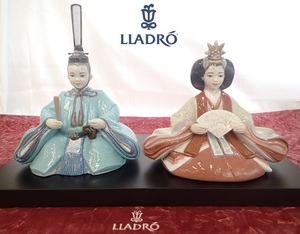 1059[TS]状態良♪◆LLADRO/リヤドロ◆フィギュリン No.9292 『春雛(特別限定版)』 陶器の置物/ひな祭り 雛人形 飾り