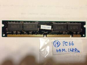 レトロPC_64M 168Pin SDRAM SEC KMM374S823ATL-G2 PC66
