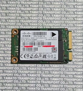 Cisco Micron M600 SSD MTFDDAT064MBF 64GB mSATA ◆1円スタート◆ 44373h