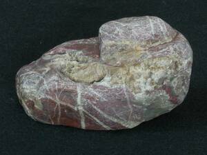 《水石・鑑賞石》◆赤石◆土坡風■左右9cm/重さ280g
